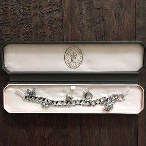 Juicy Couture Silver Charm Bracelet